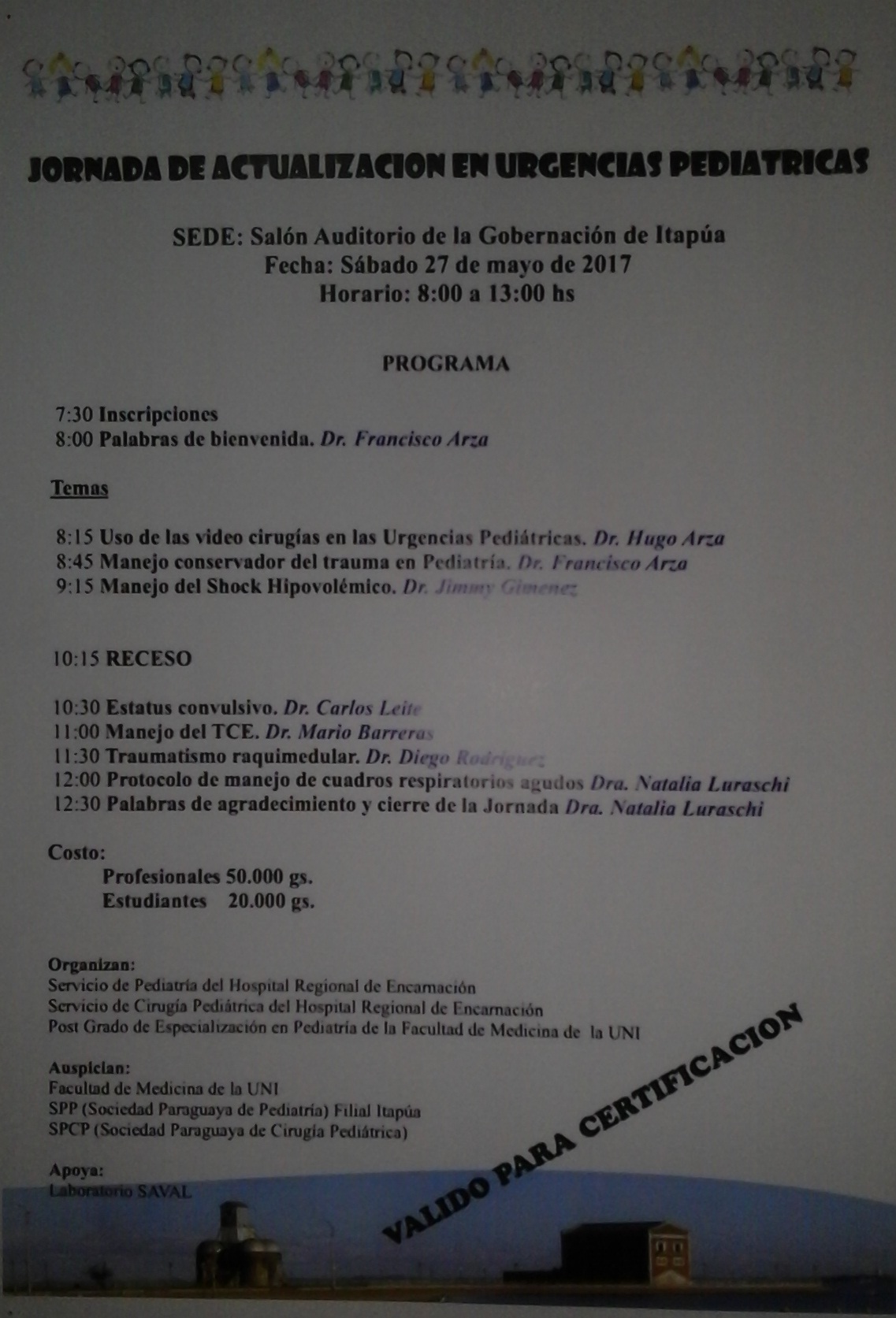 Jornada Urgencias Pediátricas