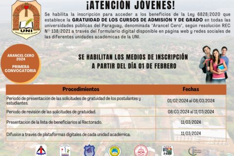 5-Flayers primera convocatoria Arancel Cero 2024